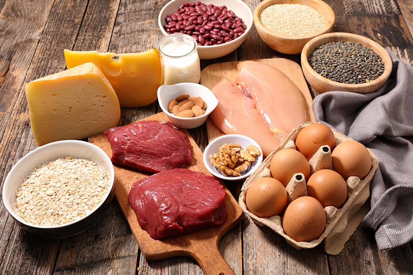 چربی سوزی با مصرف پروتئین
