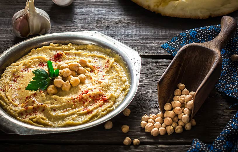 هوموس یا حمص هوموس یا حمص