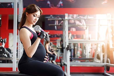 تمرینات ورزشی در دوران بارداری